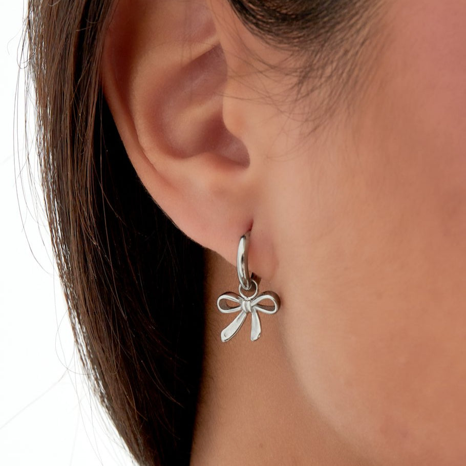 Roestvrij Stalen Oorbellen strikje