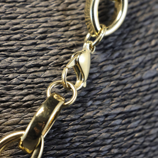 Roestvrij Stalen Halsketting grote schakel RY278