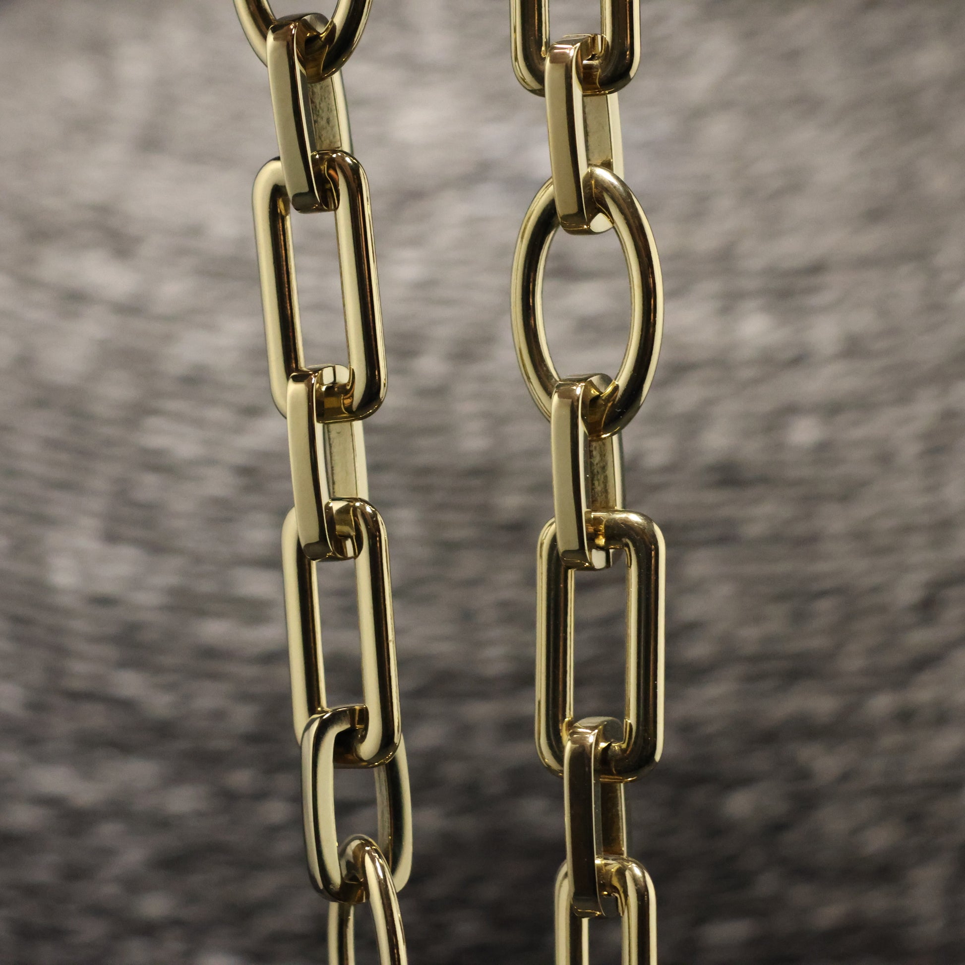 Roestvrij Stalen Halsketting ovalen & rechthoekige schakels K/2135/47