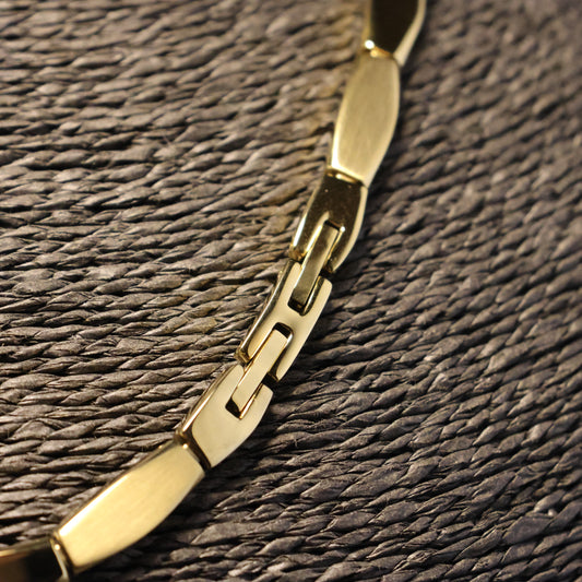 Roestvrij Stalen Halsketting volle schakels RY178