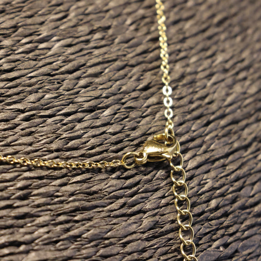 Roestvrij Stalen Halsketting met Parels 649339