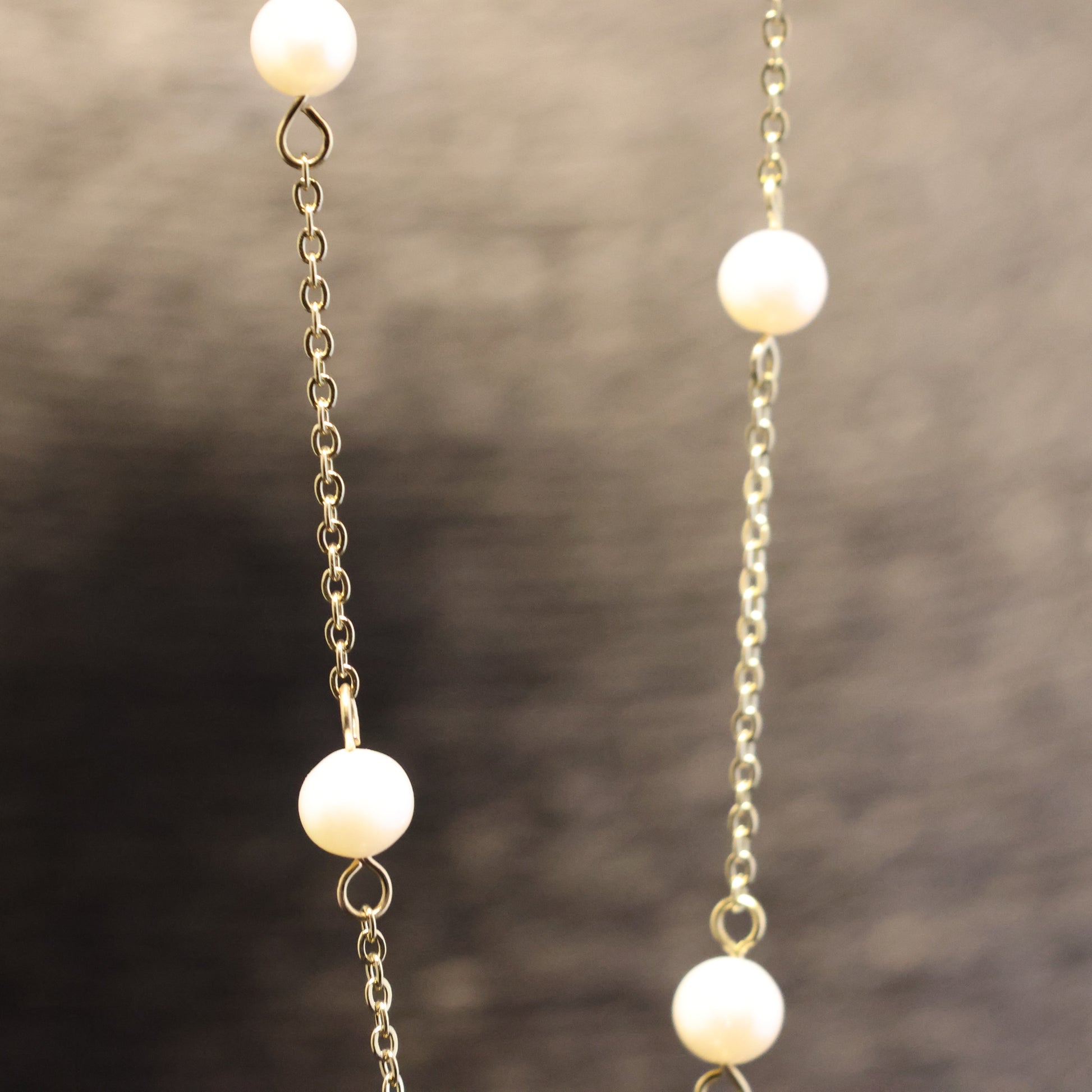 Roestvrij Stalen Halsketting met Parels 649339