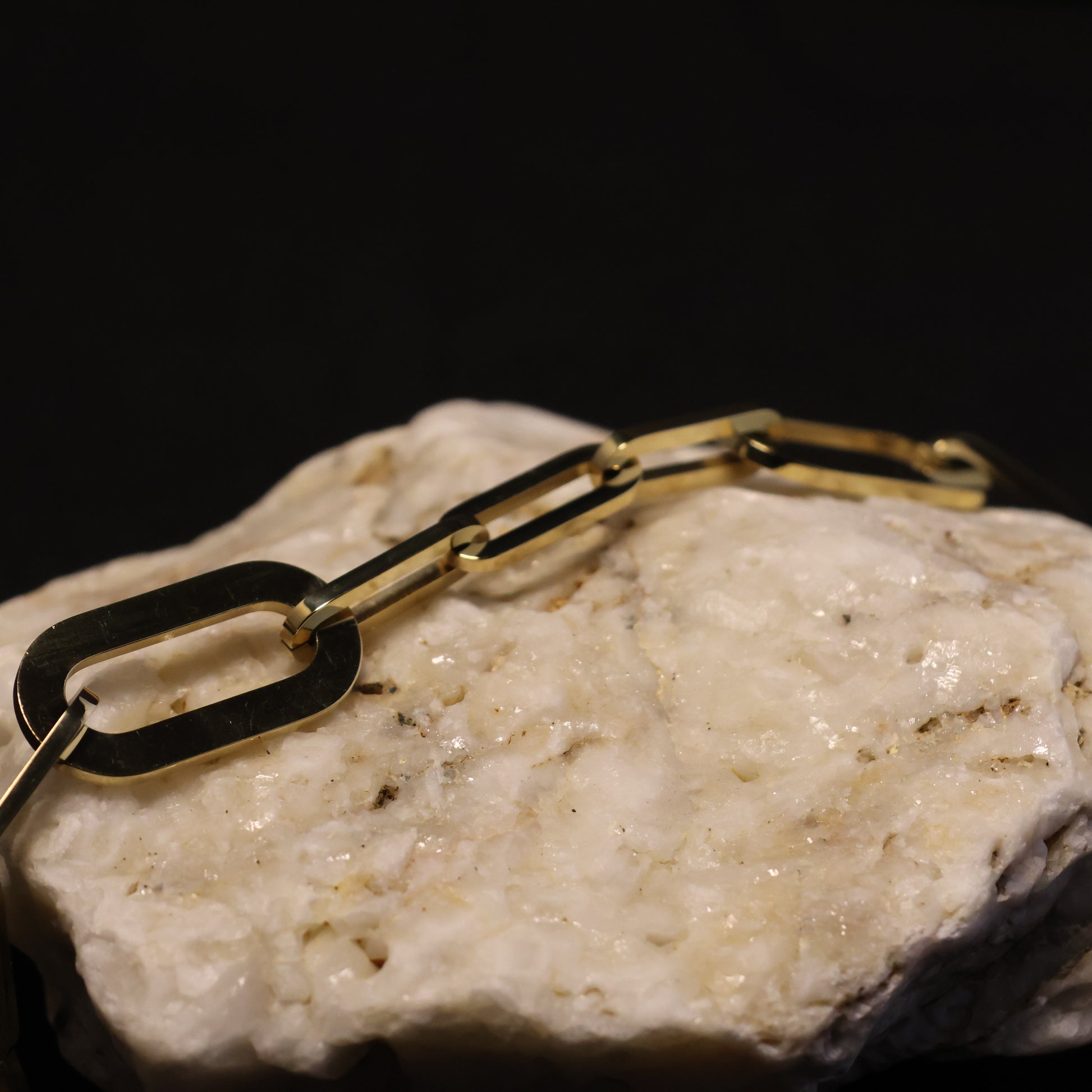 Roestvrij Stalen Armband grote en kleine langwerpige schakels RY291a