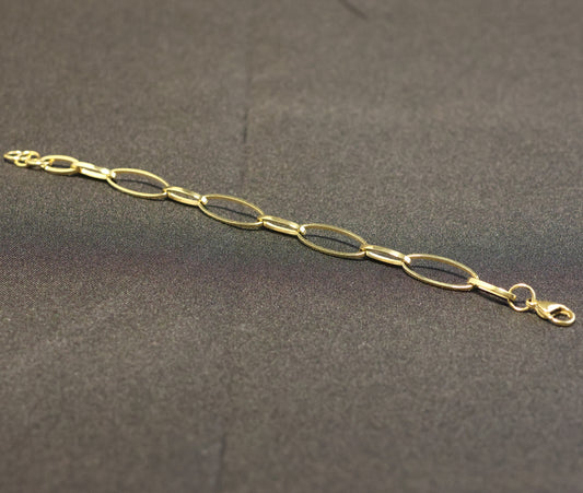 Roestvrij Stalen Armband fijne ovale schakels RY298a