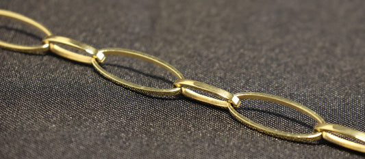 Roestvrij Stalen Armband fijne ovale schakels RY298a