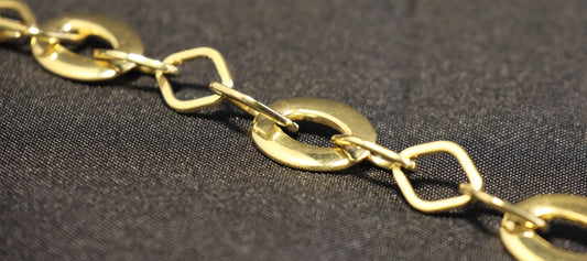 Roestvrij Stalen Armband ovalen & ruiten schakel RY245a