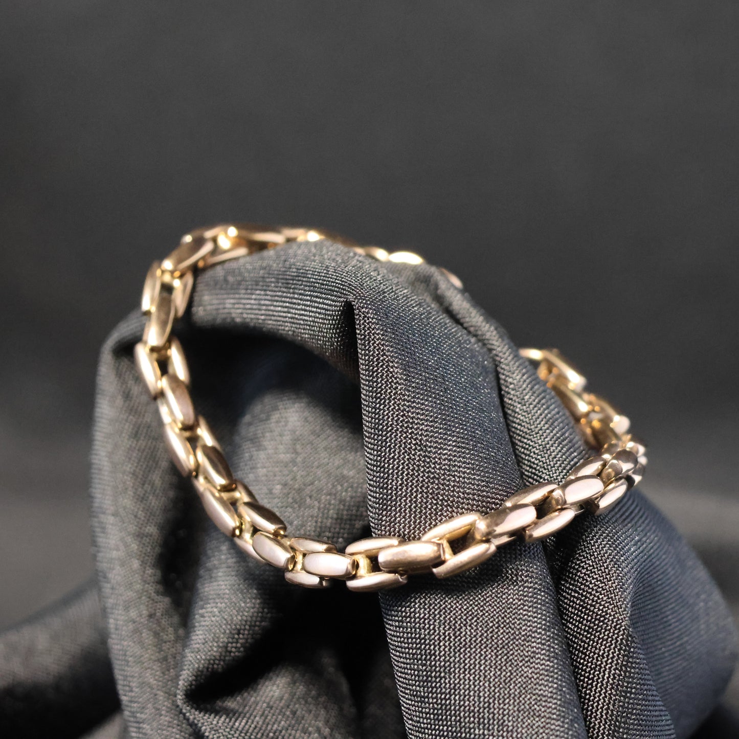 Roestvrij Stalen Armband rosé schakels RY159
