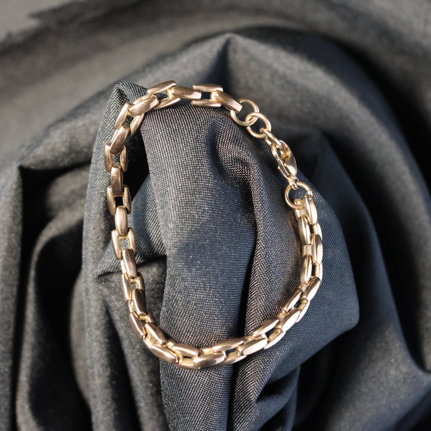 Roestvrij Stalen Armband rosé schakels RY159