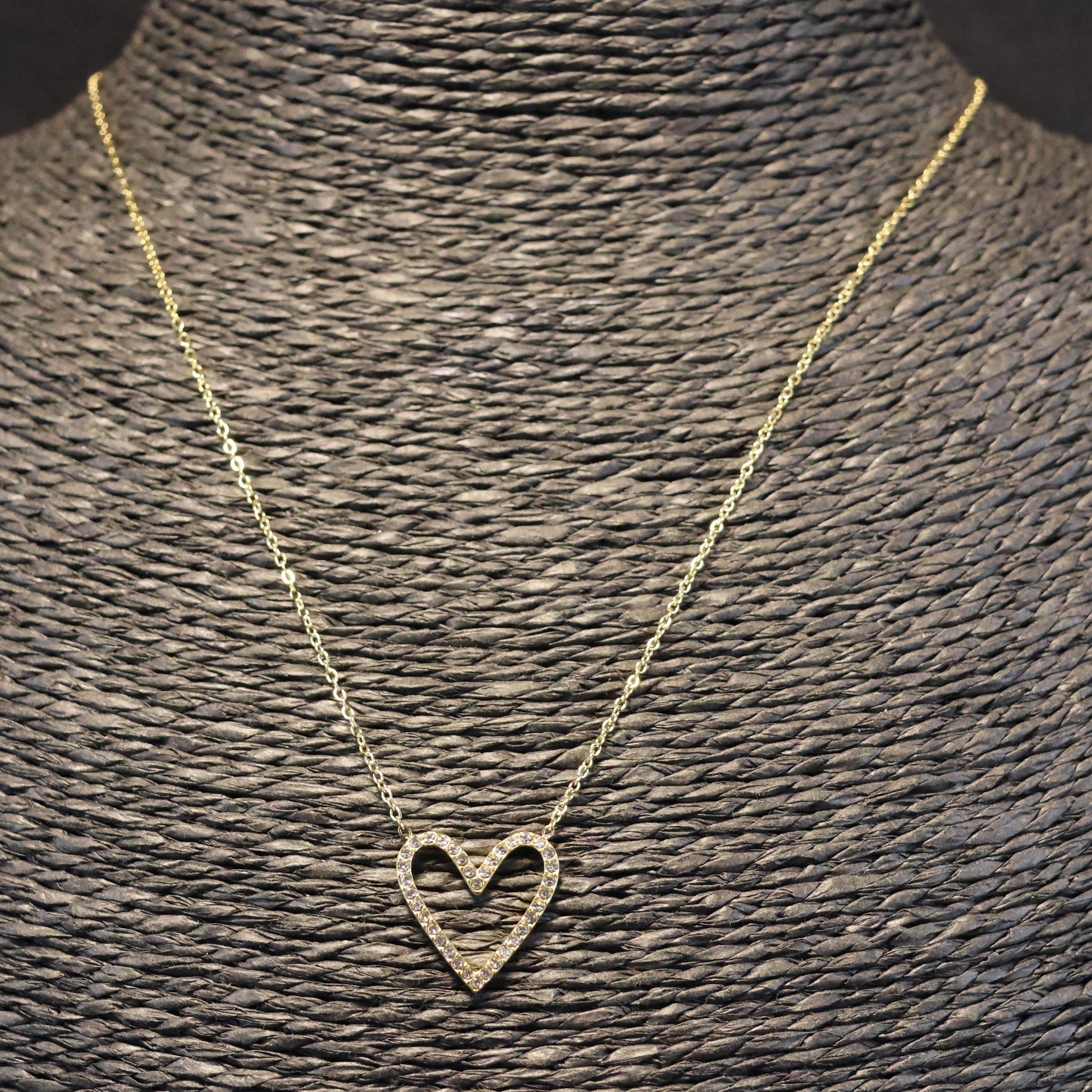 Roestvrij Stalen Halsketting met hartje