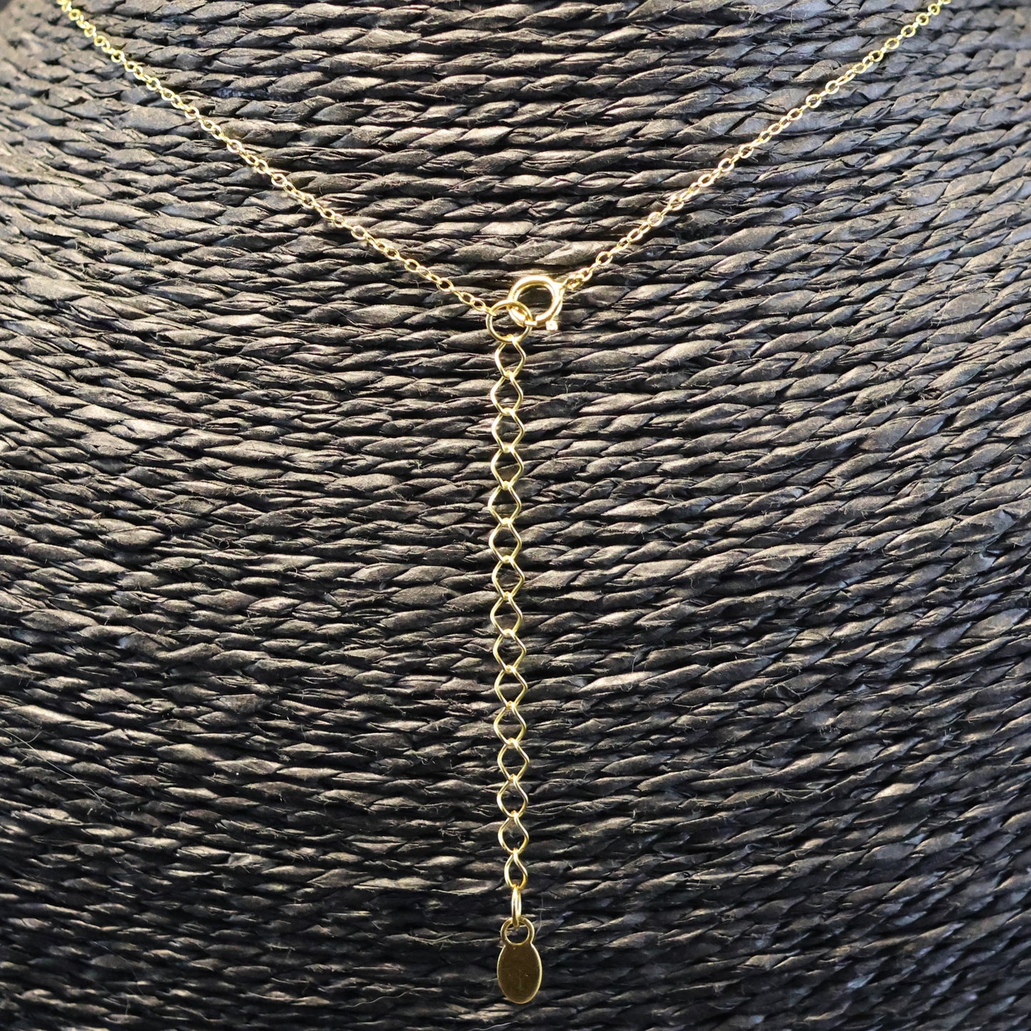 Vergulde 925 Sterling zilveren Halsketting met slotje hanger slot