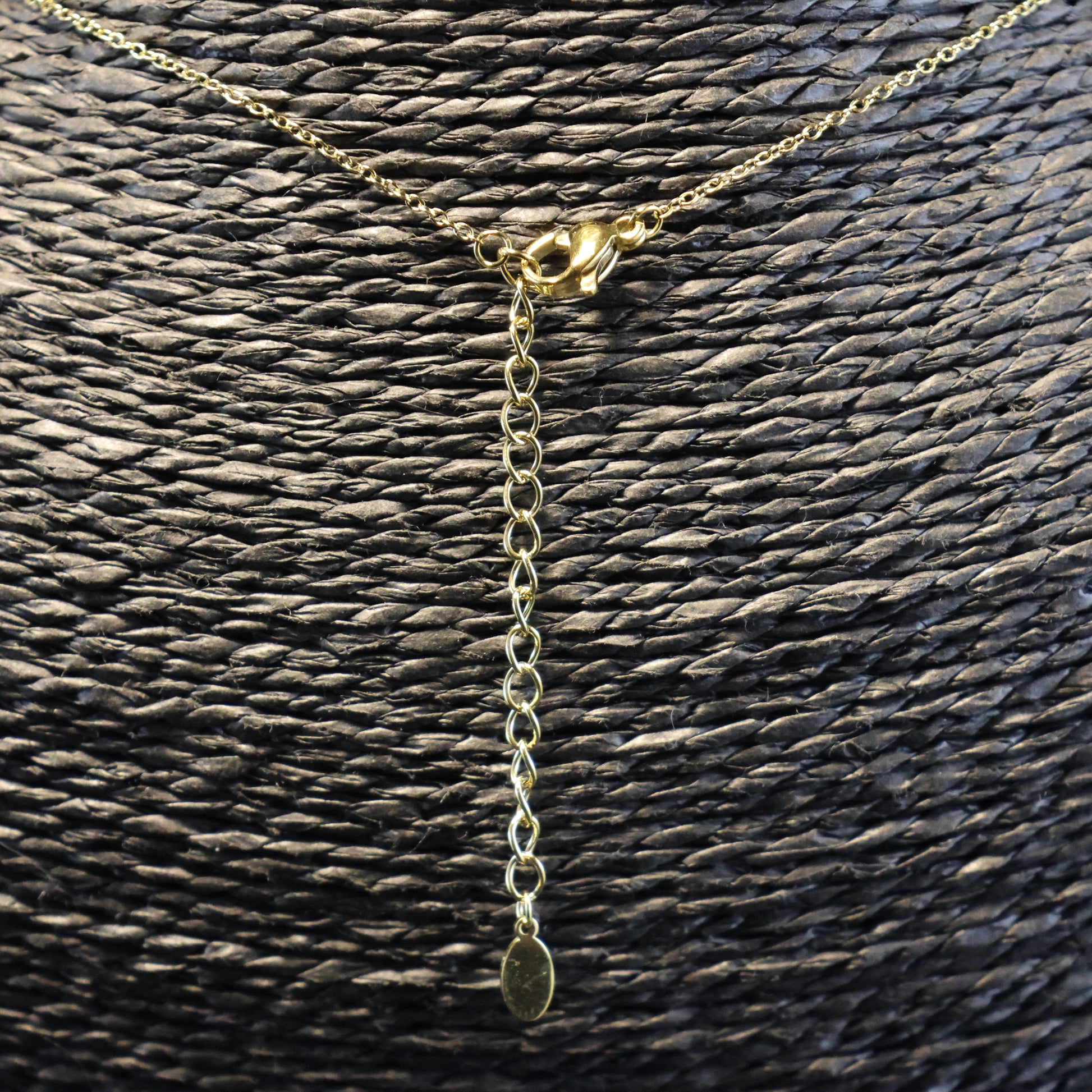 Roestvrij Stalen gele fantasie Halsketting met sterren hanger slot