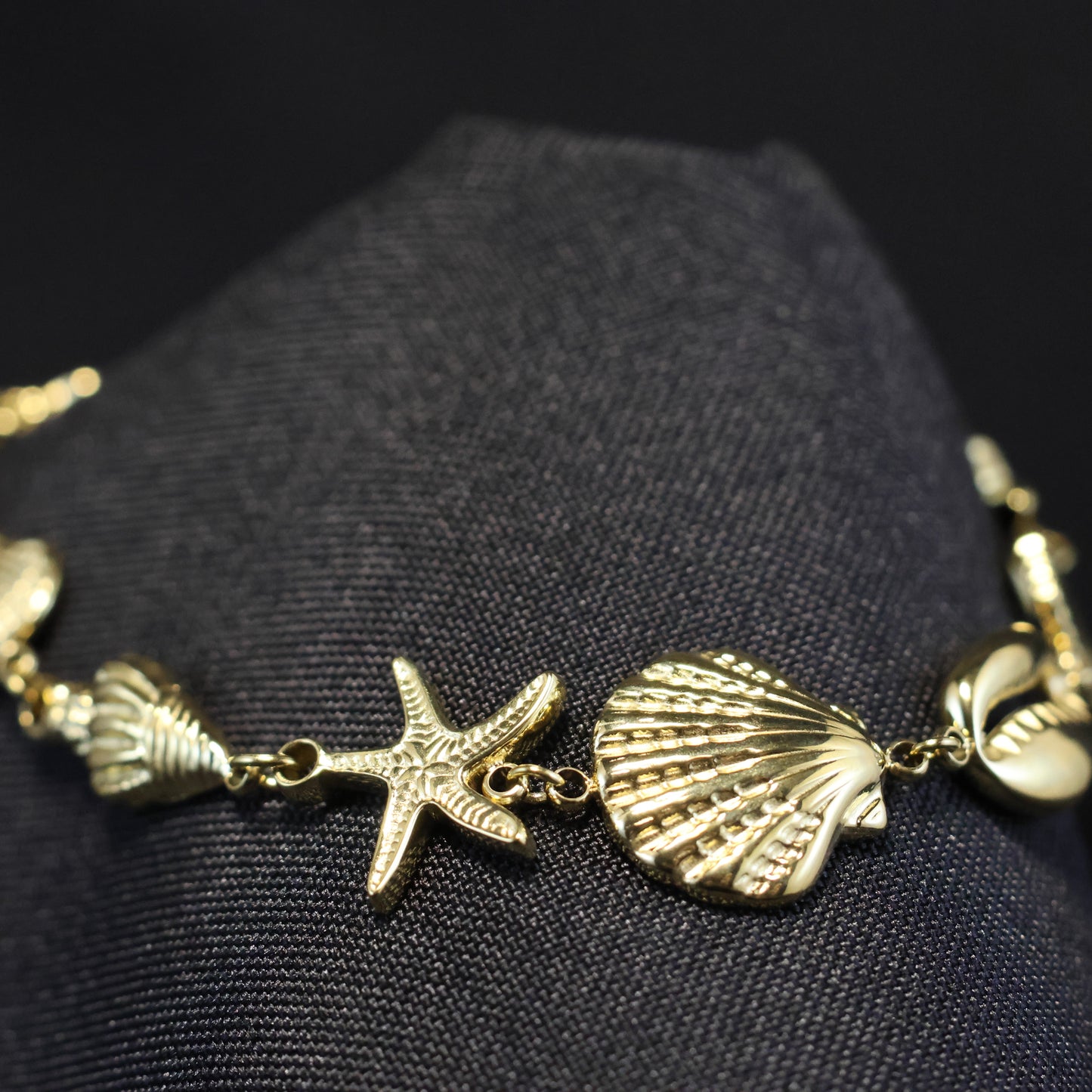 Roestvrij Stalen gele fantasie oceaan Armband