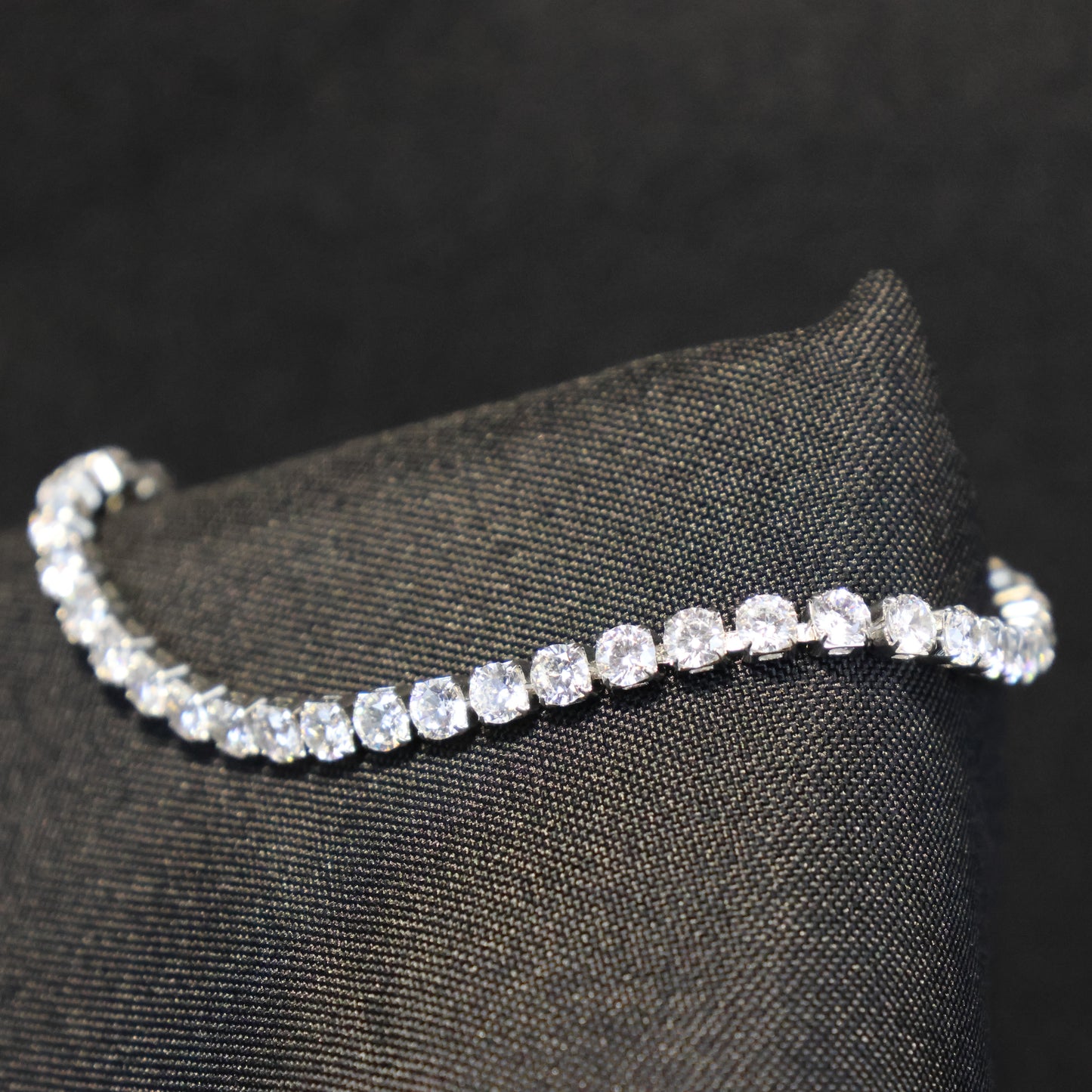Roestvrij Stalen gala schitter Armband zirkonia