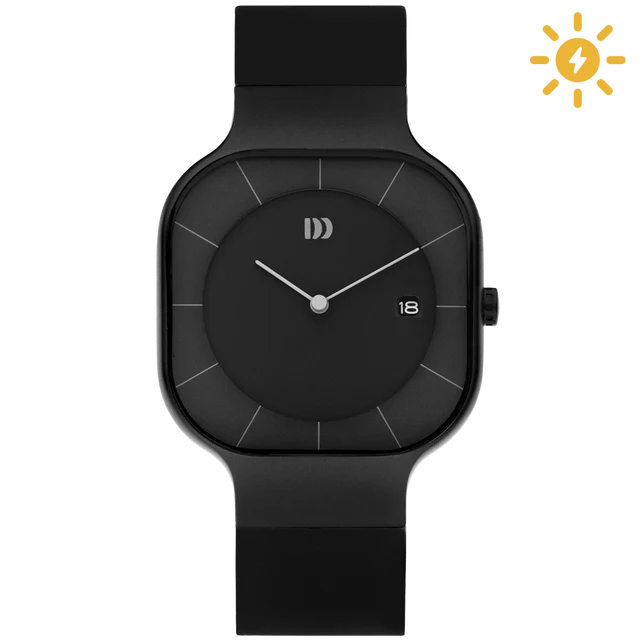 Danish Design 13-B2-04 Solar Heren Horloge