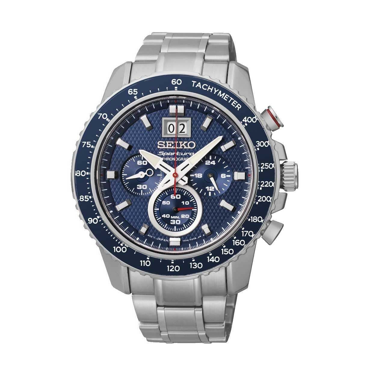 Seiko heren horloge chronograaf Sportura SPC135P1