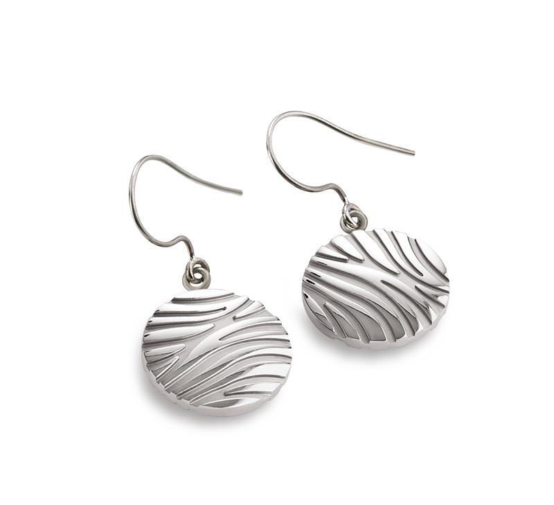 Boccia Titanium Circle Drop Earrings 0576-04