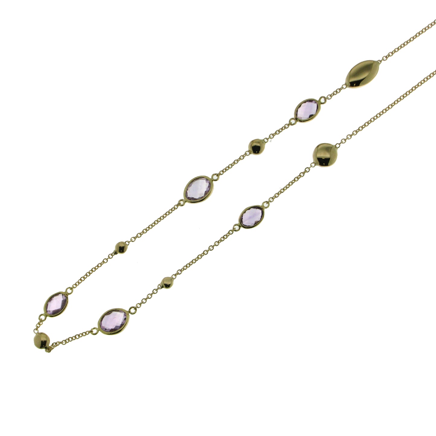 Ketting met kleurstenen 054836B