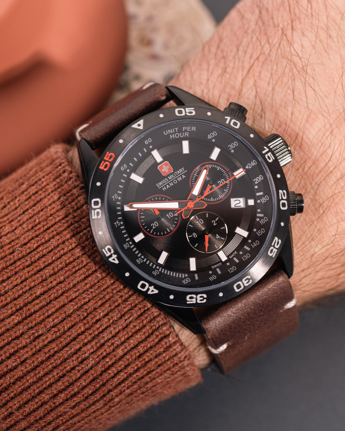 Swiss Military Hanowa Herrenuhr 06-4318.13.007 Chrono