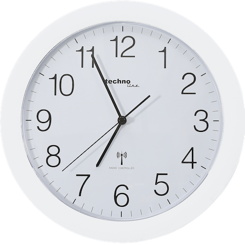 Radio controlled clock Technoline WT8000 white