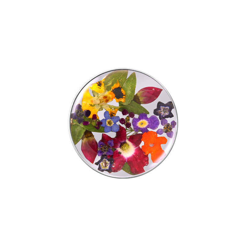 Mon insigne en argent imenso Mezza flore 24-1179