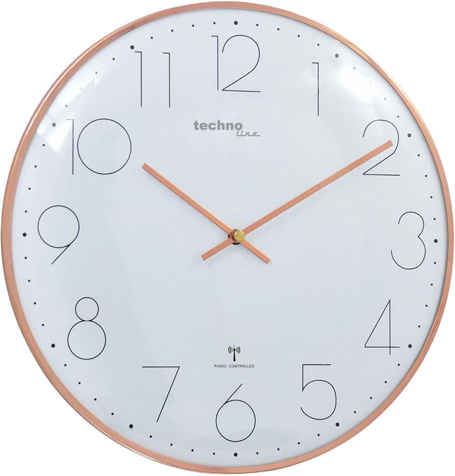 Radio controlled clock Technoline WT8235 rose