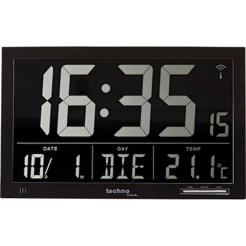 Horloge radio-pilotée Technoline WS8007