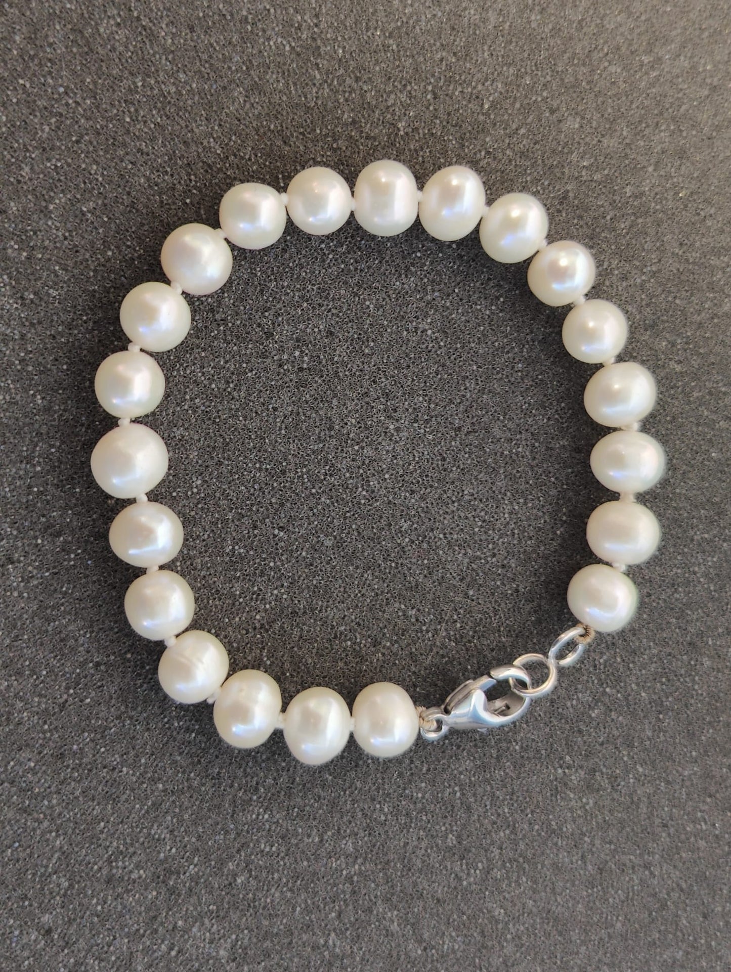 Parelarmband met zilveren slot 00478014/1