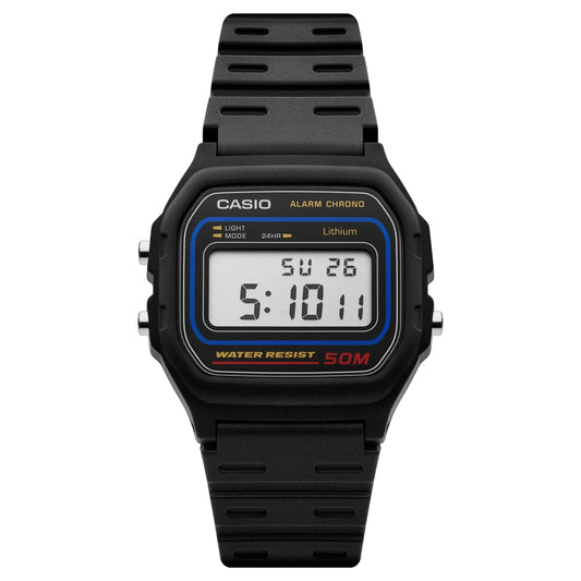 Casio Basic W-59-1VQES unisex horloge