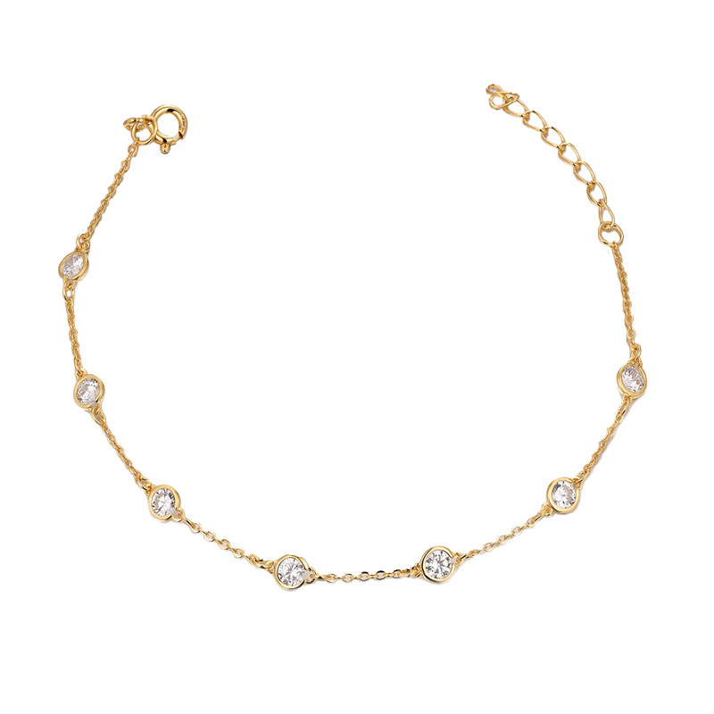 My imenso ODM 18karaat vergulde zilveren armband 70197514
