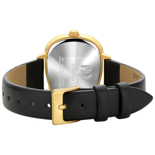 Danish Design Elvsten Gold Black IV15Q1305 horloge