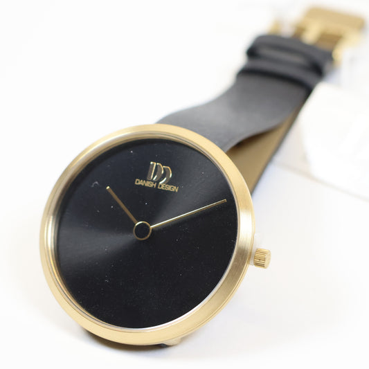 Danish Design dameshorloge IV11Q1261 zwart & goud