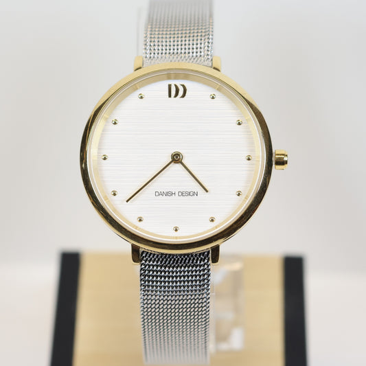Danish Design dameshorloge IV65Q1218 bicolor milanese band