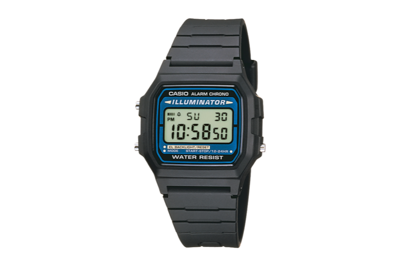 Casio Basic F-105W-1AWYEF unisex horloge