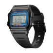 Casio Basic F-105W-1AWYEF unisex horloge