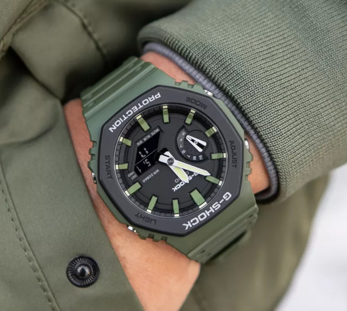 Casio G-shock GA-2110SU-3AER horloge