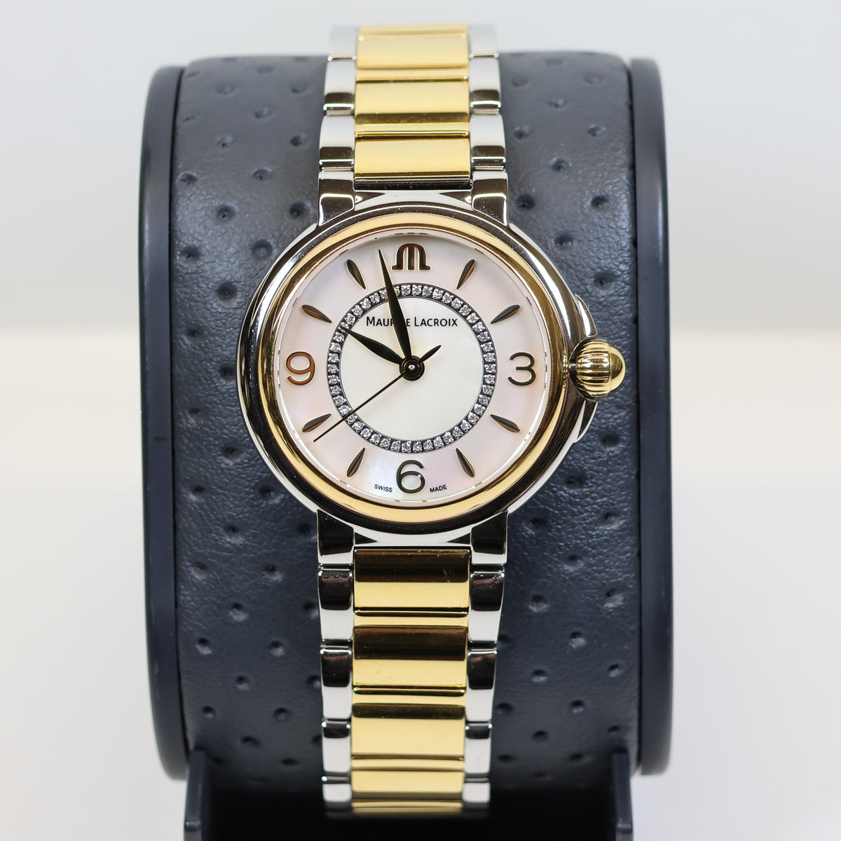 Maurice Lacroix FIABA Date 32mm 46 Diamonds FA1104-SSY13-B20-1