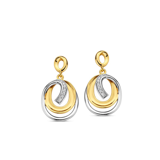 Boucles d'oreilles plaquées argent Naiomy N5F67