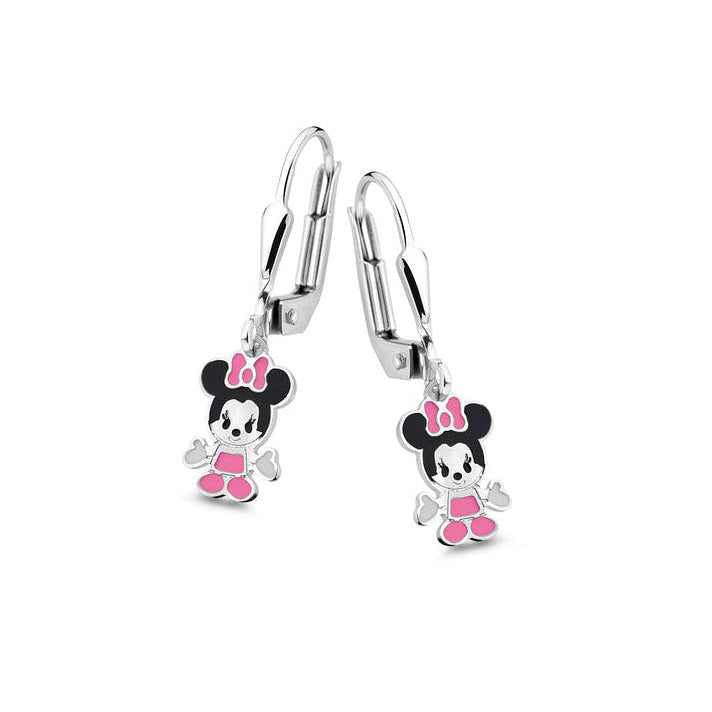 Naiomy Princess zilveren kinderhangoorbellen Disney Minnie Mousse PD100