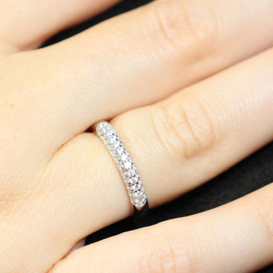 Naiomy Silver zilveren ring met zirconia steen N3W55