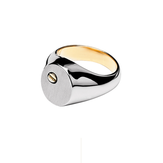 New Life rouwjuweel asring 18kt goud 00A916