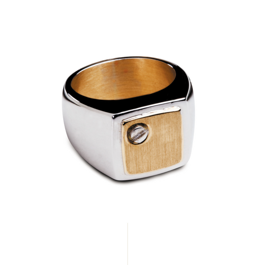 New Life rouwjuweel asring 18kt goud 00A917