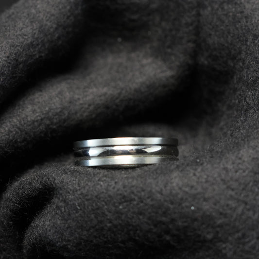 Outlet Stalen ring 846441 maat: 62