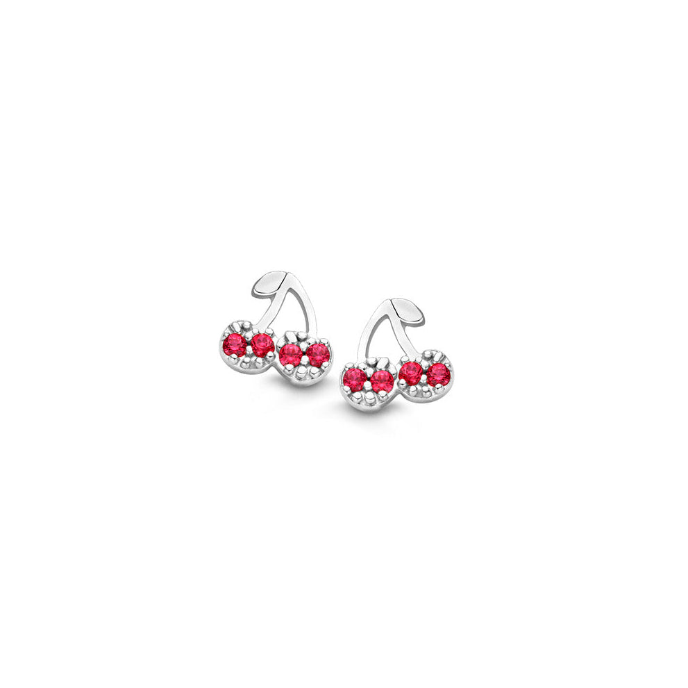 Naiomy Princess kers Oorbellen zilver PA042