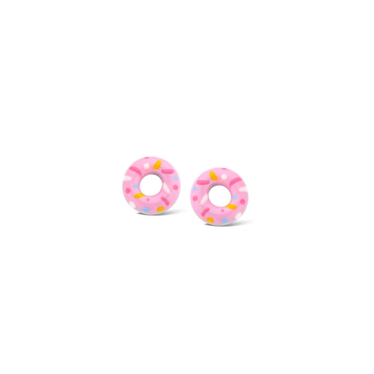 Naiomy Princess donut Oorbellen zilver PB067