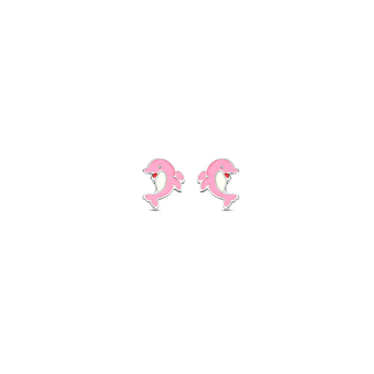 Boucles d'oreilles papillon princesse Naiomy argent PB095