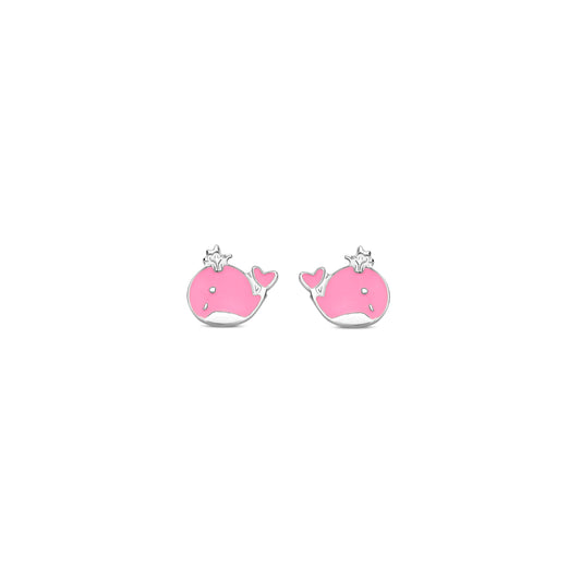 Boucles d'oreilles papillon princesse Naiomy argent PB095