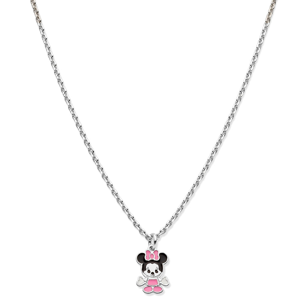Naiomy Princess zilveren kinderketting Disney Minnie Mousse PI133