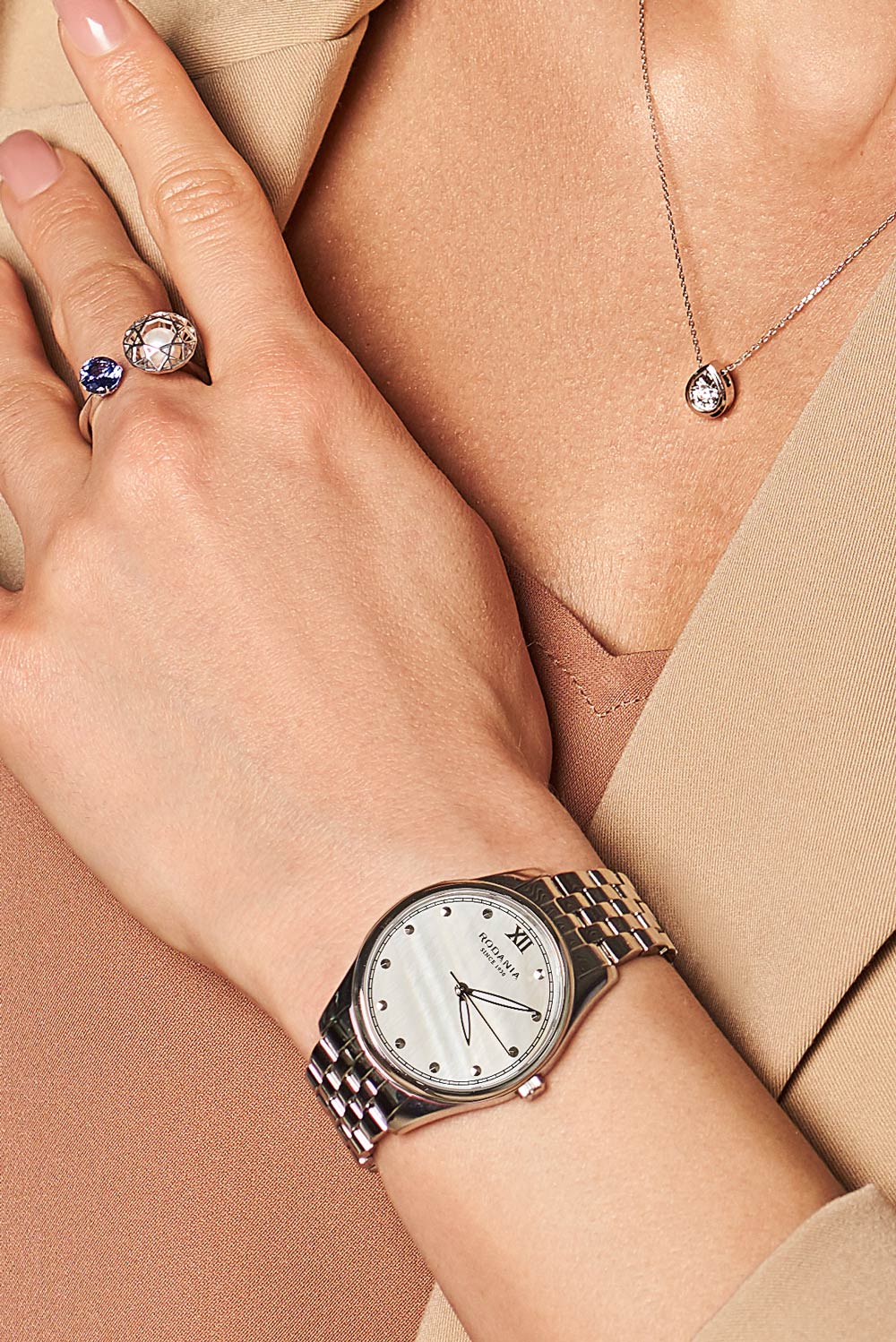 Rodania Gstaad R11001 Dames Horloge