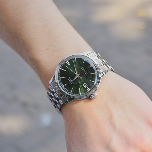 Seiko Presage horloge SRPE15J1 automatic heren groen