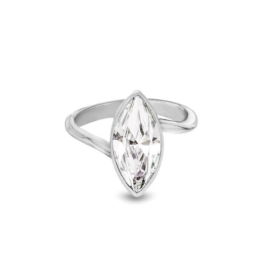 Spark zilveren ring met Swarovski kristal P422815C